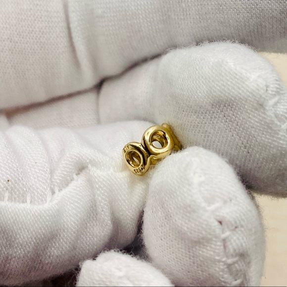 Pandora 750222 Solid 14k Yellow Gold Link Spacer - Picture 2 of 8